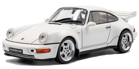 PORSCHE 911 (964) RS 3.8 1994 Grand Prix white S4316902 Solido 1:43