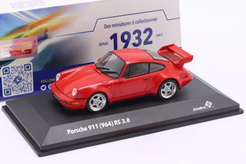 PORSCHE 911 (964) RS 3.8 1994 Guards red S4316901 Solido 1:43
