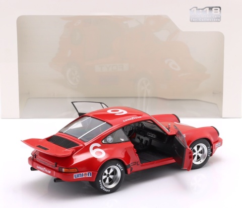 PORSCHE 911 CARRERA RS 3.0 #6 Foyt IROC Daytona 1974 S1810704 Solido 1:18