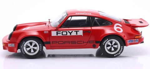 PORSCHE 911 CARRERA RS 3.0 #6 Foyt IROC Daytona 1974 S1810704 Solido 1:18