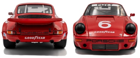 PORSCHE 911 CARRERA RS 3.0 #6 Foyt IROC Daytona 1974 S1810704 Solido 1:18