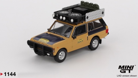 RANGE ROVER Camel Trophy Sumatra 1981 Winner Swoboda MGT01144 MiniGT 1:64
