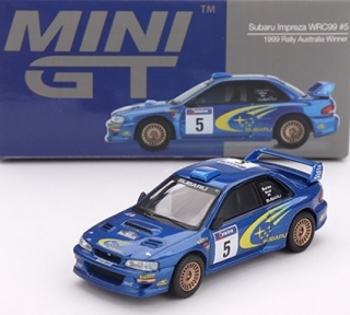 SUBARU IMPREZA S5 WRC #3 C.McRae Rajd Monte Carlo 1998 MGT00975 MiniGT 1:64