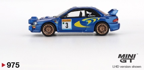 SUBARU IMPREZA S5 WRC #3 C.McRae Rajd Monte Carlo 1998 MGT00975 MiniGT 1:64