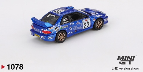 SUBARU IMPREZA WRC99 #23 T.Arai Rajd Akropolu 2000 MGT01078 MiniGT 1:64