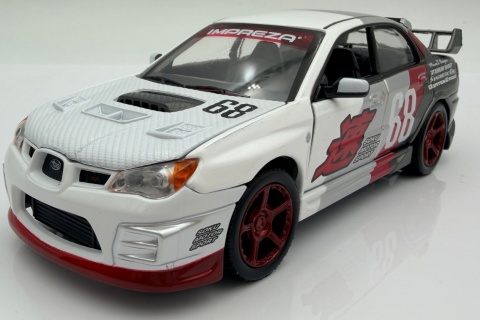 Subaru Impreza WRX STi model 1:24 Motormax GT Racing 73913