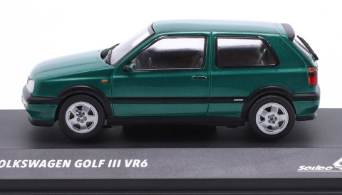 VOLKSWAGEN GOLF III VR6 1994 Dragon green pearl S4316401 Solido 1:43