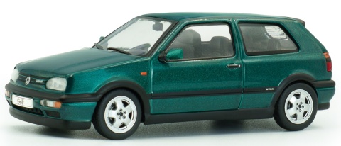 VOLKSWAGEN GOLF III VR6 1994 Dragon green pearl S4316401 Solido 1:43