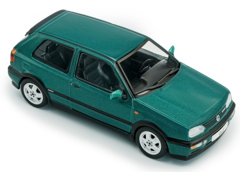 VOLKSWAGEN GOLF III VR6 1994 Dragon green pearl S4316401 Solido 1:43