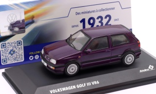 VOLKSWAGEN GOLF III VR6 1994 Lila metallic S4316402 Solido 1:43