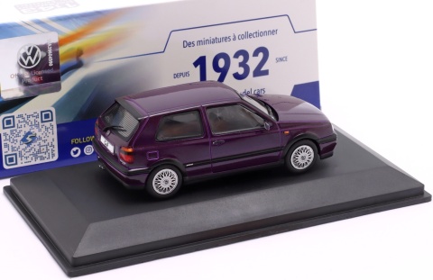 VOLKSWAGEN GOLF III VR6 1994 Lila metallic S4316402 Solido 1:43
