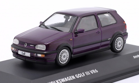 VOLKSWAGEN GOLF III VR6 1994 Lila metallic S4316402 Solido 1:43