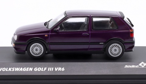 VOLKSWAGEN GOLF III VR6 1994 Lila metallic S4316402 Solido 1:43