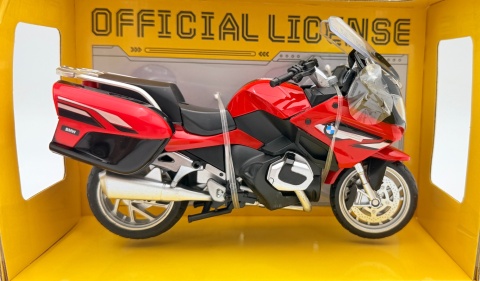 BMW R1250RT motocykl model 1:12 MSZ 68707 czerwony
