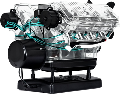 MODEL legendarnego silnika V8 - WŁASNY SILNIK V8 do złożenia FRANZIS