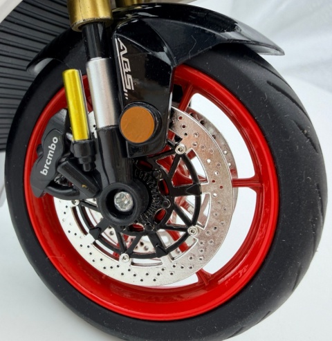 Suzuki GSX-1000R motocykl DUŻY model 1:9 Huayi M9-10A
