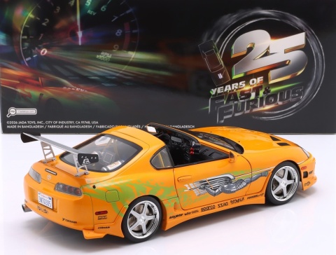 Toyota SUPRA MK4 A80 Fast & Furious O'Conner model Solido S1807609A 1:18