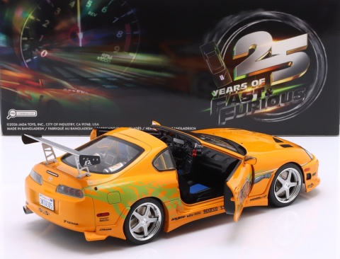 Toyota SUPRA MK4 A80 Fast & Furious O'Conner model Solido S1807609A 1:18