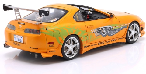 Toyota SUPRA MK4 A80 Fast & Furious O'Conner model Solido S1807609A 1:18