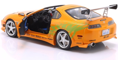 Toyota SUPRA MK4 A80 Fast & Furious O'Conner model Solido S1807609A 1:18