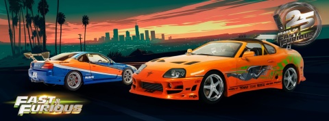 Toyota SUPRA MK4 A80 Fast & Furious O'Conner model Solido S1807609A 1:18