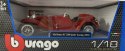 ALFA ROMEO 8C 2300 Spider 1:18 model BBurago 12063