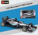 Bolid F1 MERCEDES W07 Lewis Hamilton Bburago 1:43