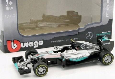 Bolid F1 MERCEDES W07 Nico Rosberg Bburago 1:43