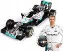 Bolid F1 MERCEDES W07 Nico Rosberg Bburago 1:43