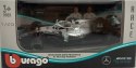 Bolid F1 MERCEDES W10 EQ P.+ Hamilton Bburago 1:43