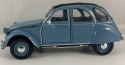 CITROEN 2CV niebieski 1982 model METAL WELLY 1:24