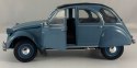 CITROEN 2CV niebieski 1982 model METAL WELLY 1:24