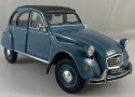 CITROEN 2CV niebieski 1982 model METAL WELLY 1:24