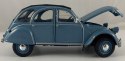 CITROEN 2CV niebieski 1982 model METAL WELLY 1:24