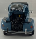 CITROEN 2CV niebieski 1982 model METAL WELLY 1:24