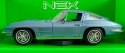 Chevrolet CORVETTE 1963 model 24073 Welly 1:24