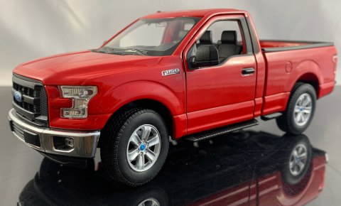 FORD F-150 Regular Cab 2015 model metal Welly 1:24 FORD F-150 Regular Cab 2015 model metal Welly 1:24