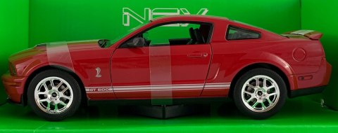 Ford Mustang SHELBY GT 500 model metal WELLY 1:24 Ford Mustang SHELBY GT 500 model metal WELLY 1:24
