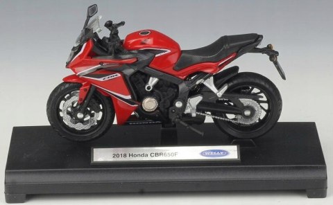 HONDA CBR 650F 2018 model 1:18 Welly metalowy HONDA CBR 650F 2018 model 1:18 Welly metalowy