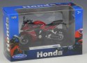 HONDA CBR 650F 2018 model 1:18 Welly metalowy