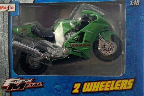 KAWASAKI ZX-12R Ninja motocykl model 1:18 Maisto KAWASAKI ZX-12R Ninja motocykl model 1:18 Maisto