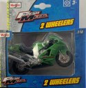 KAWASAKI ZX-12R Ninja motocykl model 1:18 Maisto