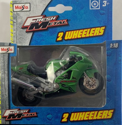 KAWASAKI ZX-12R Ninja motocykl model 1:18 Maisto KAWASAKI ZX-12R Ninja motocykl model 1:18 Maisto