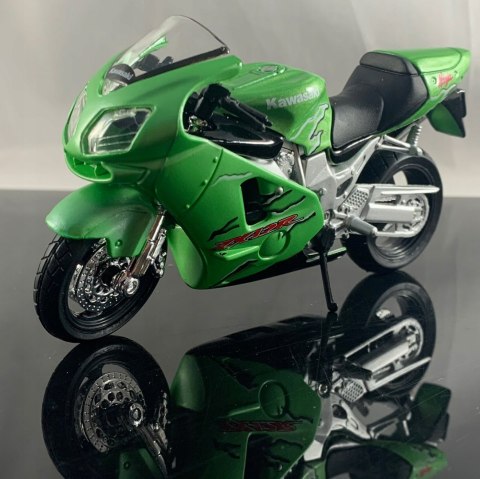 KAWASAKI ZX-12R Ninja motocykl model 1:18 Maisto KAWASAKI ZX-12R Ninja motocykl model 1:18 Maisto