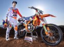 KTM 450 SX-F Red Bull J. Herlings 1:18 Bburago