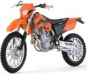 KTM 525 EXC motocykl model 1:18 Welly metalowy