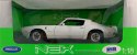 PONTIAC 1972 Firebird Trans Am 1:18 model WELLY