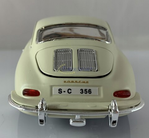 Porsche 356B coupe 1:24 ivory Bburago 22079 Porsche 356B coupe 1:24 ivory Bburago 22079