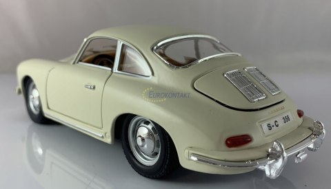 Porsche 356B coupe 1:24 ivory Bburago 22079 Porsche 356B coupe 1:24 ivory Bburago 22079