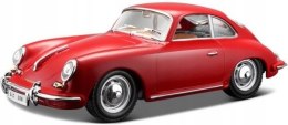 Porsche 356B coupe 1:24 red Bburago 22079